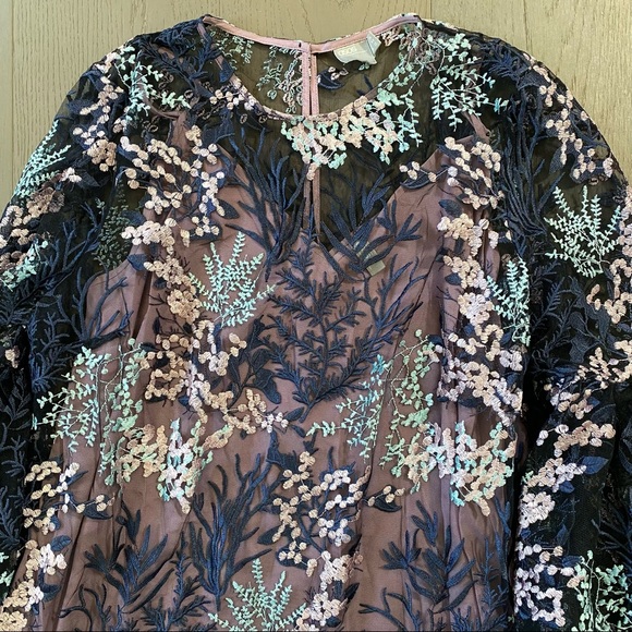 ASOS Floral Embroidered Maternity Dress - Picture 4 of 14